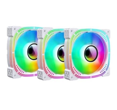 GOLDEN FIELD PWM+ARGB 3 FAN KIT 